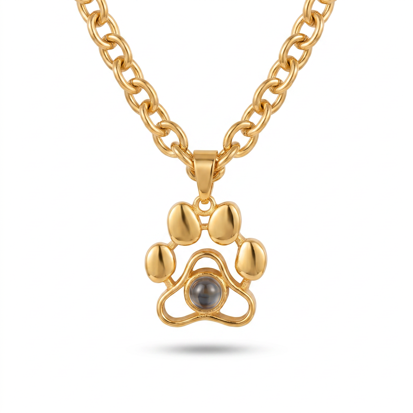 Personalized Paw Necklace