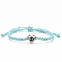 Personalized Heart Bracelet