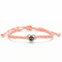 Personalized Heart Bracelet