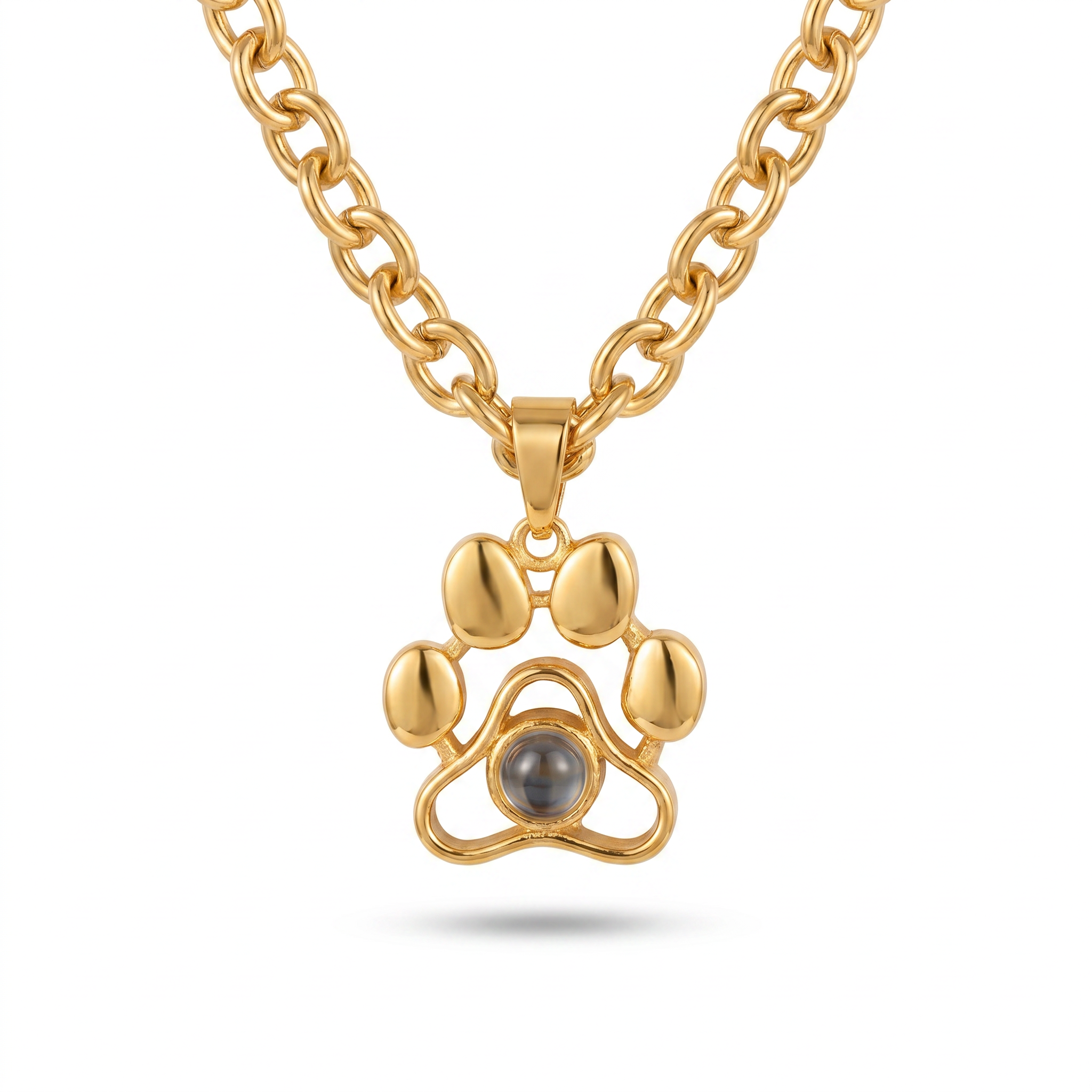 Personalized Paw Necklace