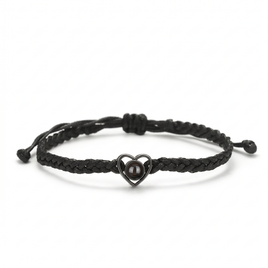 Personalized Heart Bracelet