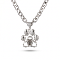 Personalized Paw Necklace