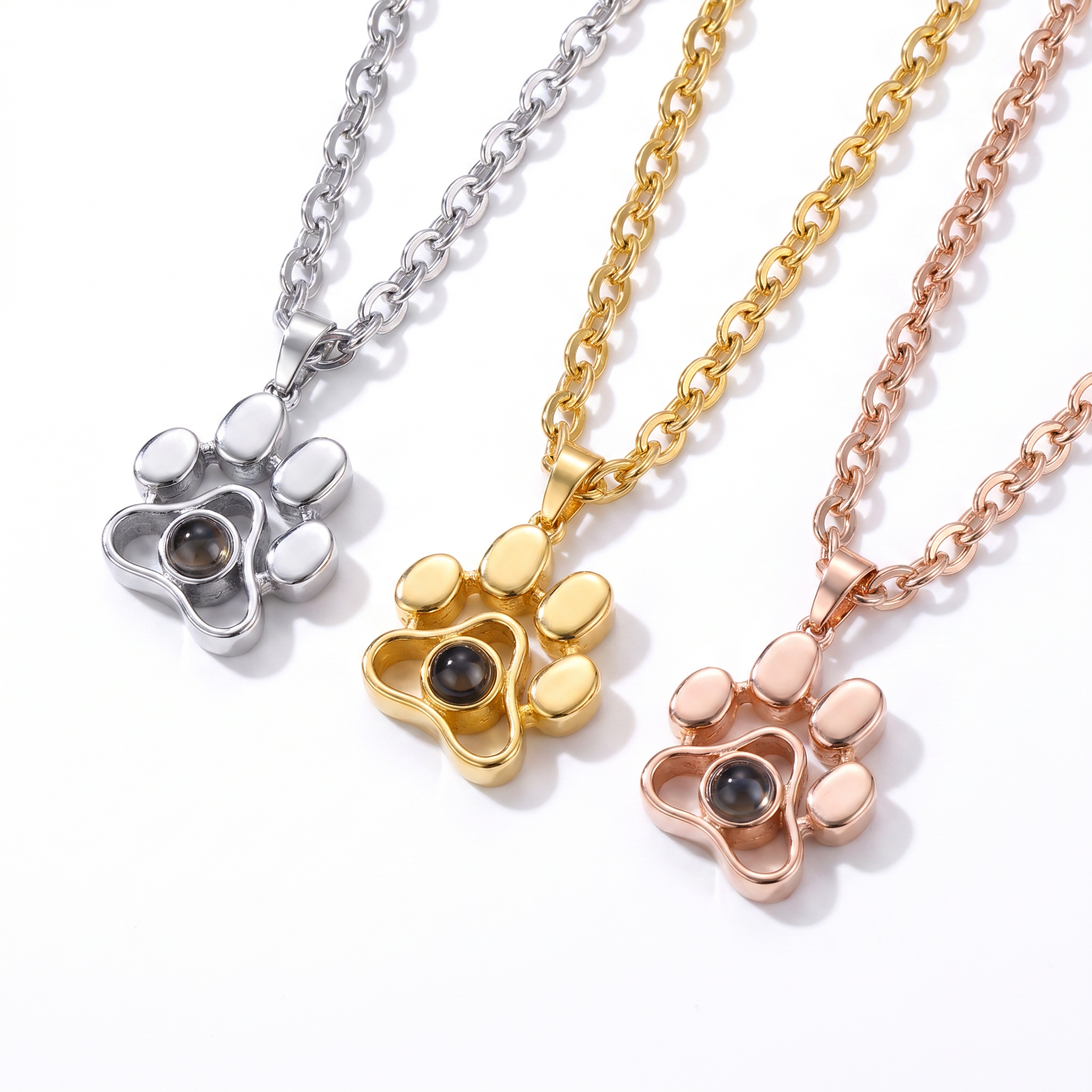 Personalized Paw Necklace